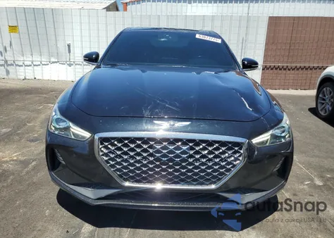 2021 Genesis G70 из США, поврежденный, VIN KMTG74LE1MU071734